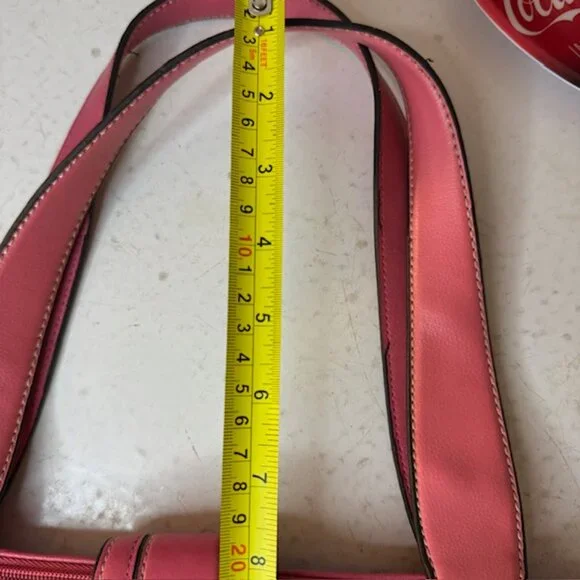 Genuine Pink Leather Purse - Picture 7 of 10